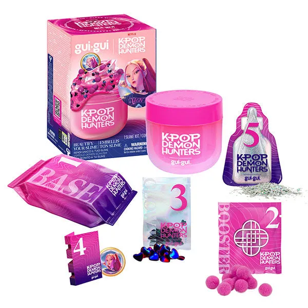 Gui Gui x KPop Demon Hunters DIY Beautified Slime Kit (1 Jar) Style — photo 3