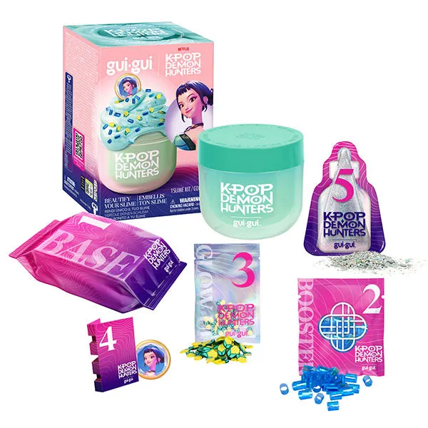 Gui Gui x KPop Demon Hunters DIY Beautified Slime Kit (1 Jar) Style — photo 5