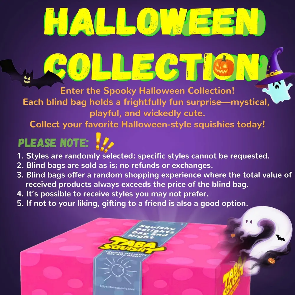 Halloween Blind Bag Taba Squishy — photo 2