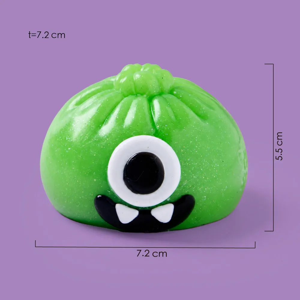 Halloween One-Eyed Monster Dumpling Silicone Taba Squishy 👁️ — photo 3