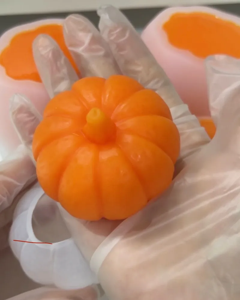 Halloween Pumpkin Squishy Stress Relief Decompression Toy — photo 2