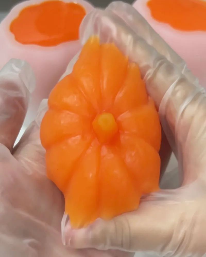 Halloween Pumpkin Squishy Stress Relief Decompression Toy — photo 3