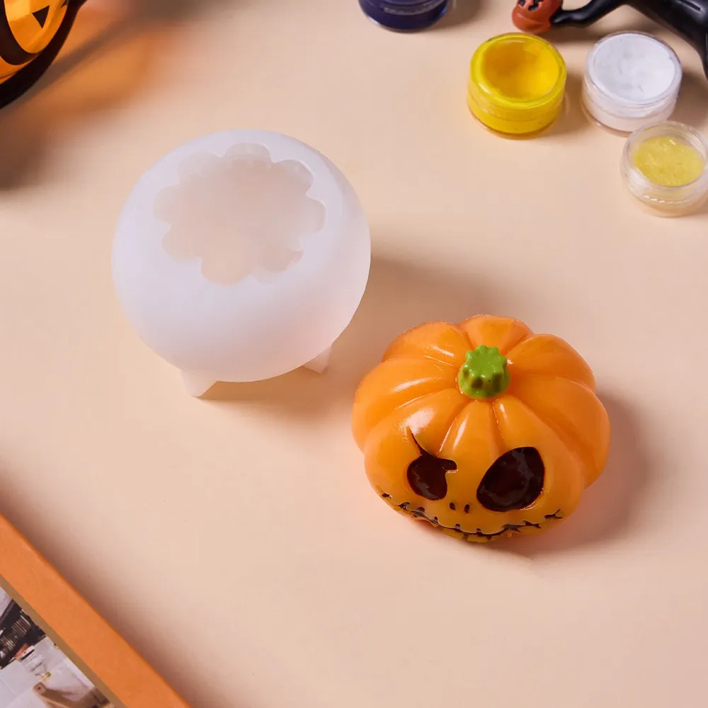 Halloween Pumpkin Taba Squishy DIY Mold Set — photo 2