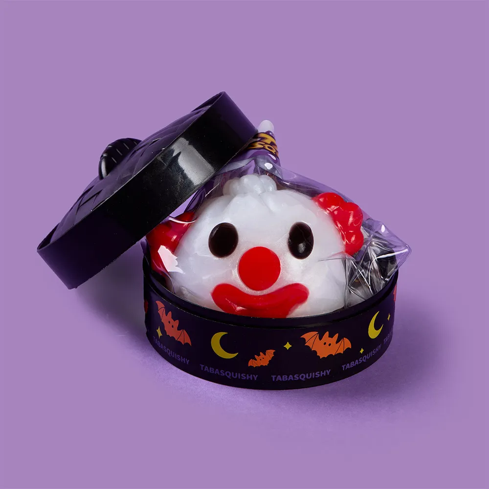 Halloween Red-Nose Clown Dumpling Silicone Taba Squishy 🤡 — photo 5