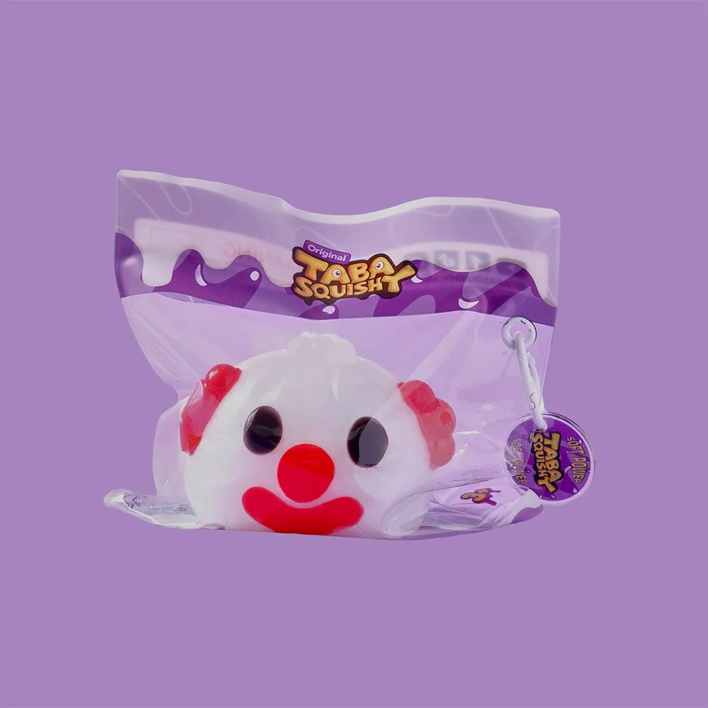Halloween Red-Nose Clown Dumpling Silicone Taba Squishy 🤡 — photo 6