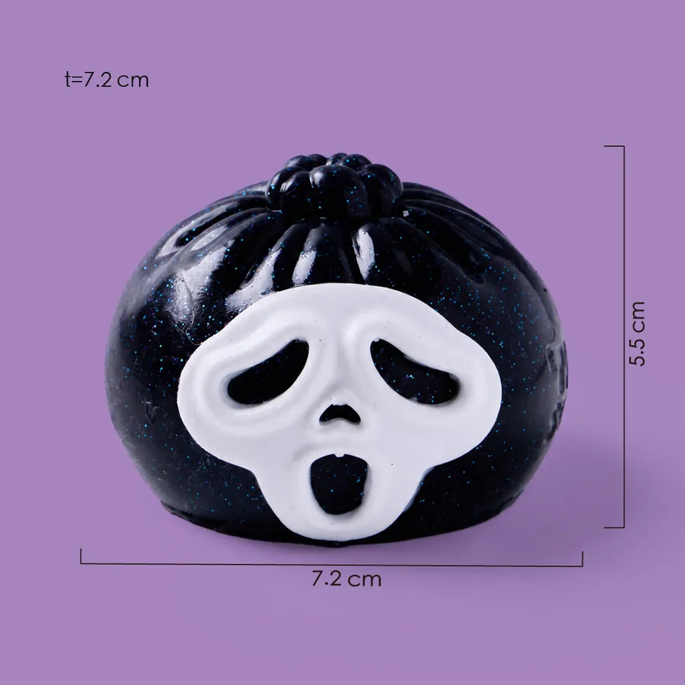 Halloween Screaming Mask Dumpling Silicone Taba Squishy 👻 — photo 3