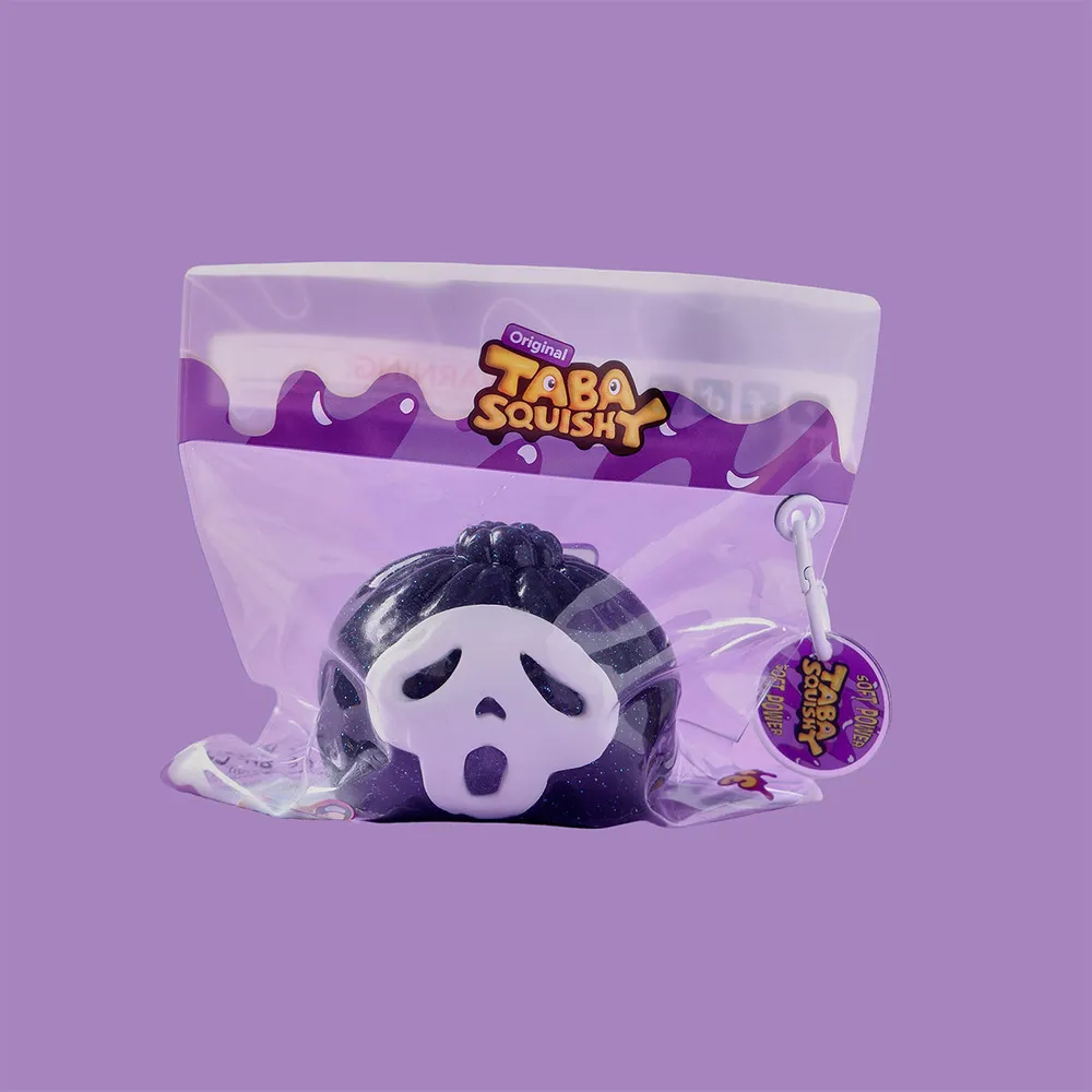 Halloween Screaming Mask Dumpling Silicone Taba Squishy 👻 — photo 6