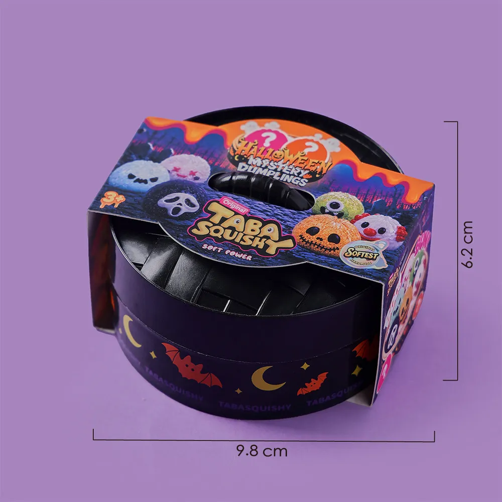 Halloween Skeleton Ghost Dumpling Silicone Taba Squishy 👻 — photo 4