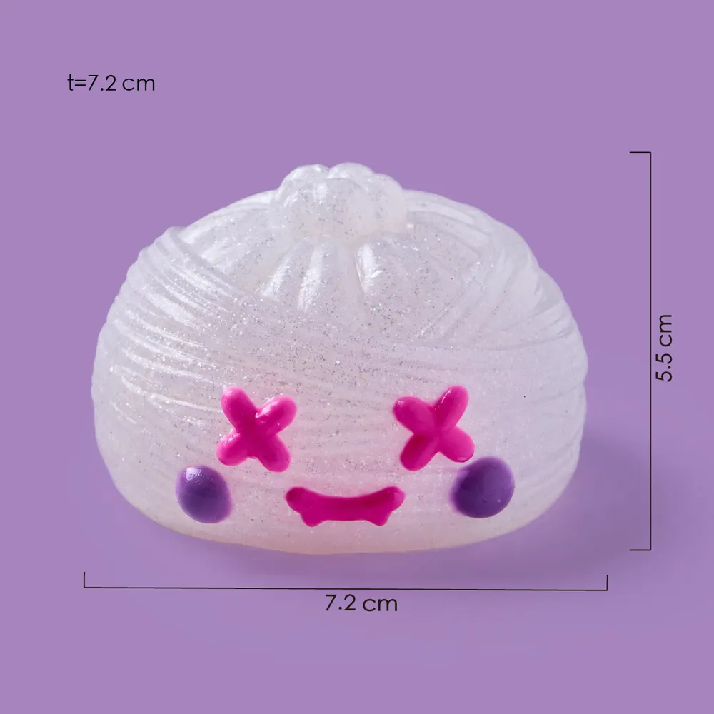 Halloween Stitched Ghost Dumpling Silicone Taba Squishy 👻 — photo 3