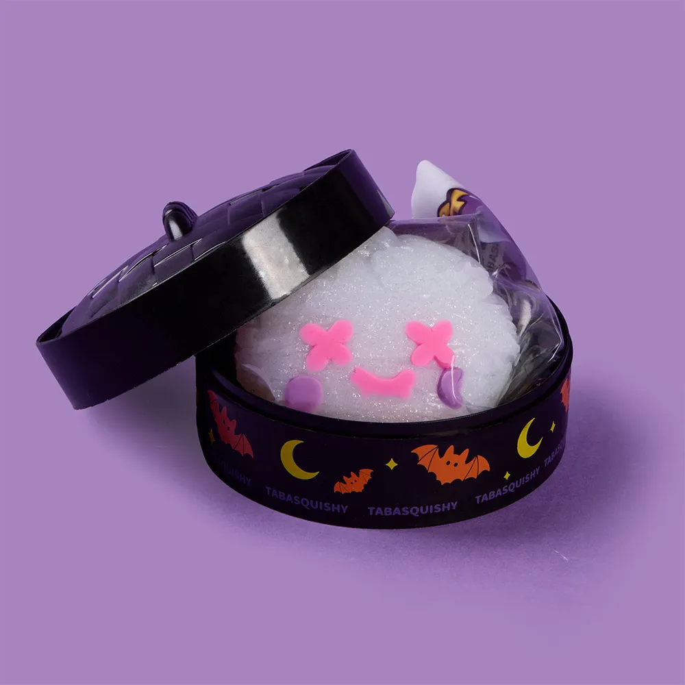 Halloween Stitched Ghost Dumpling Silicone Taba Squishy 👻 — photo 5