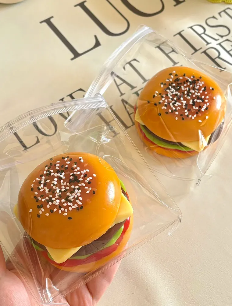 Hamburger 6 Layers Squishy Fidget Toy — photo 2