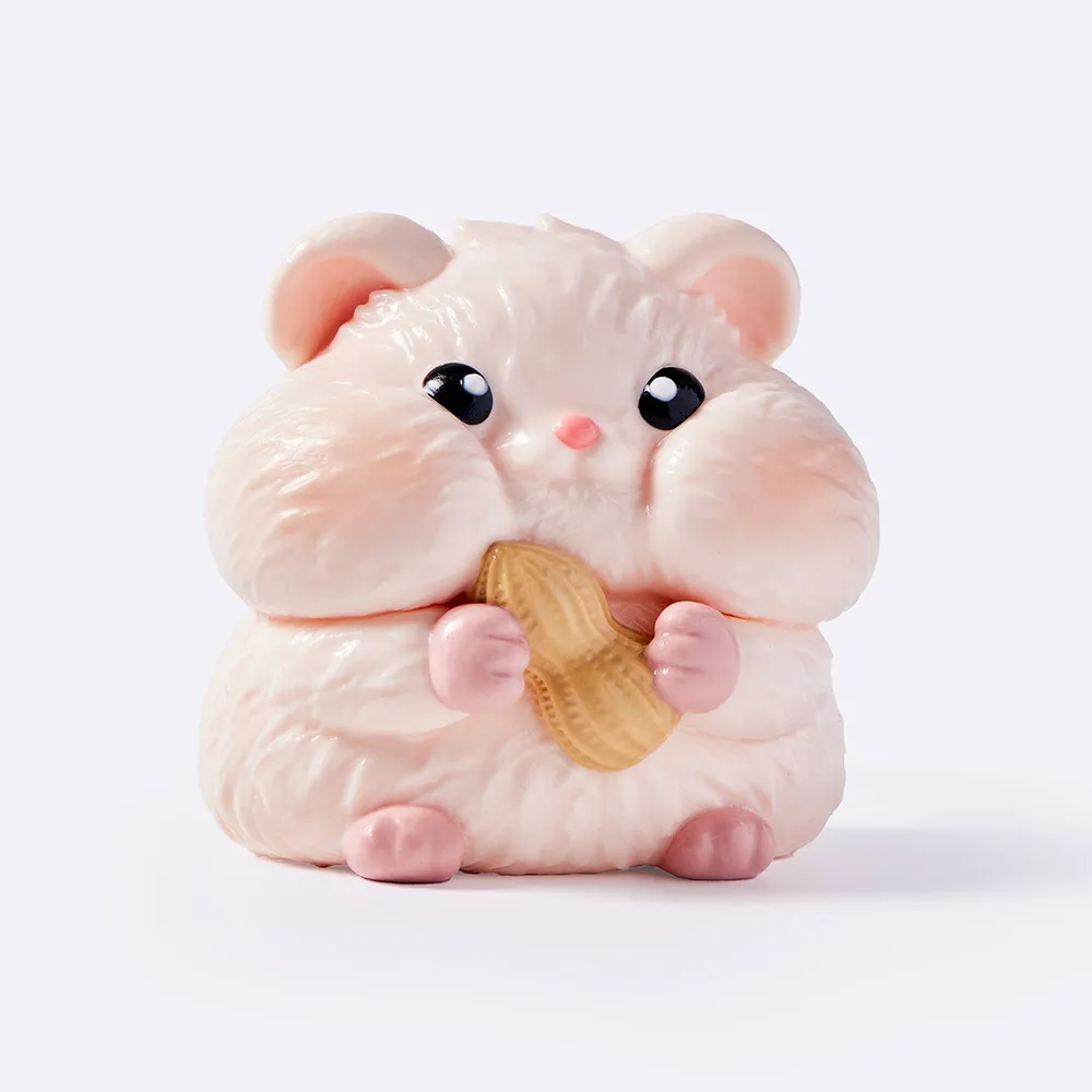 Hamster Holding Peanut