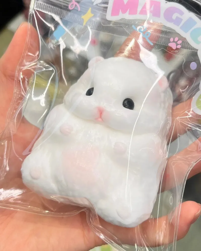 Hamster Squishy Stress Relief Toy without Flocking — photo 2