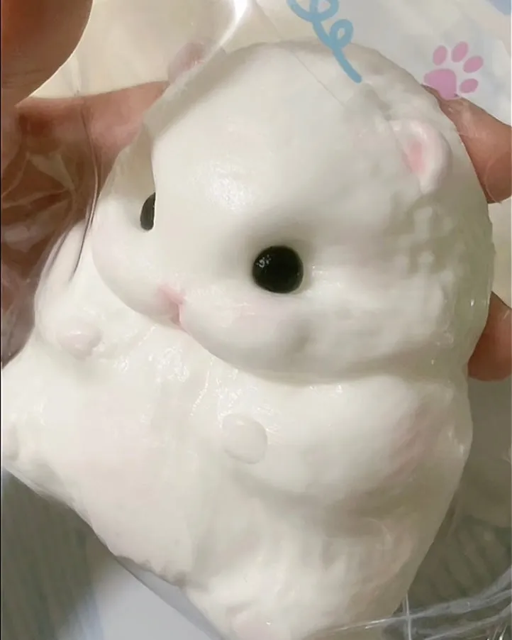 Hamster Squishy Stress Relief Toy without Flocking — photo 4