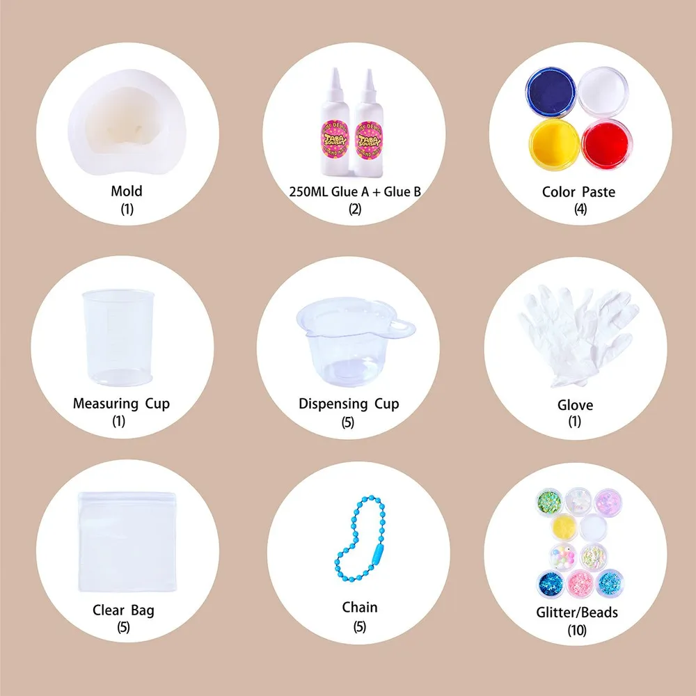 Hamster Taba Squishy DIY Mold Set — photo 4