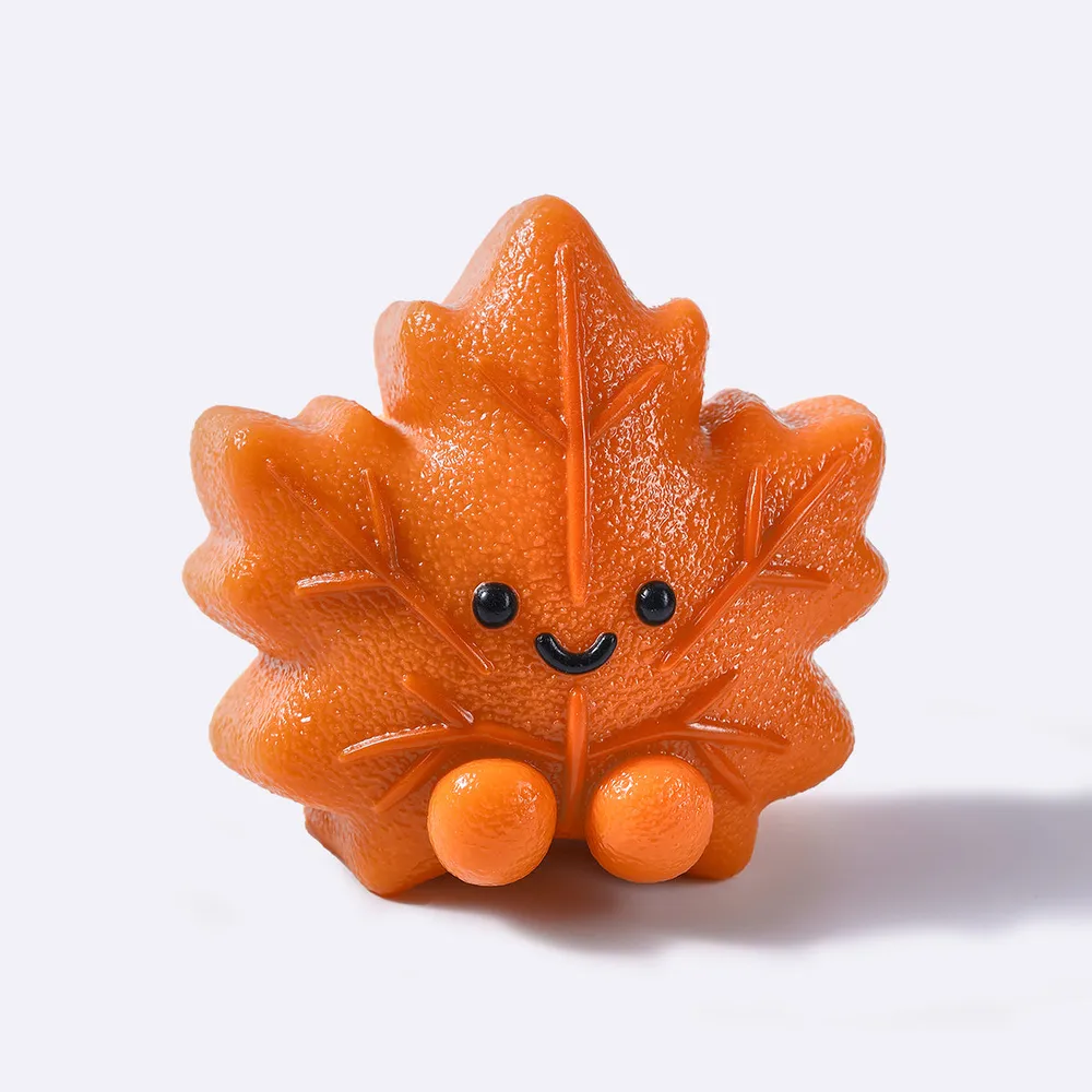 Happy Maple Leaf Taba Squishy
