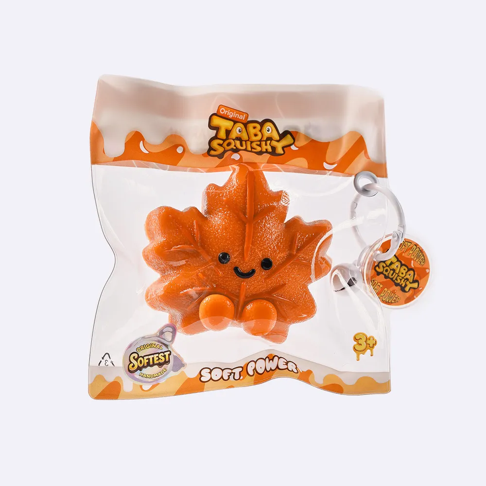 Happy Maple Leaf Taba Squishy — photo 2