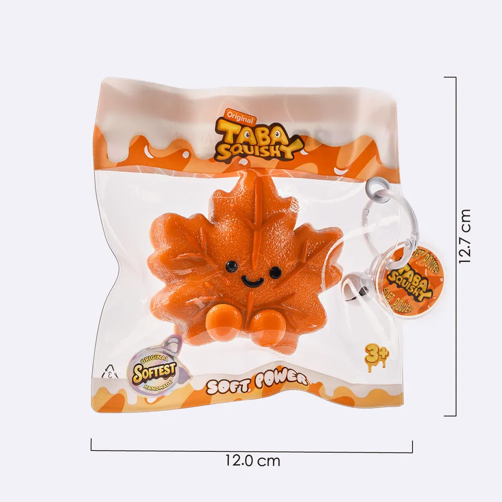 Happy Maple Leaf Taba Squishy — photo 4