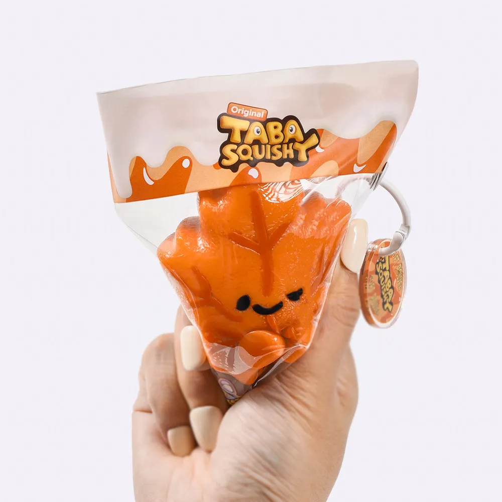 Happy Maple Leaf Taba Squishy — photo 6