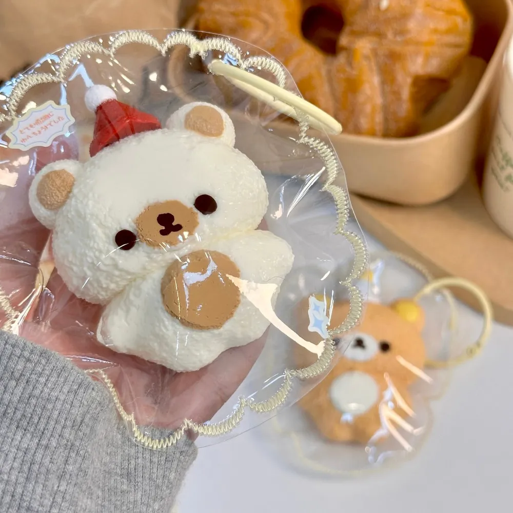 Hat Bear Squishy Stress Relief Decompression Toy — photo 3