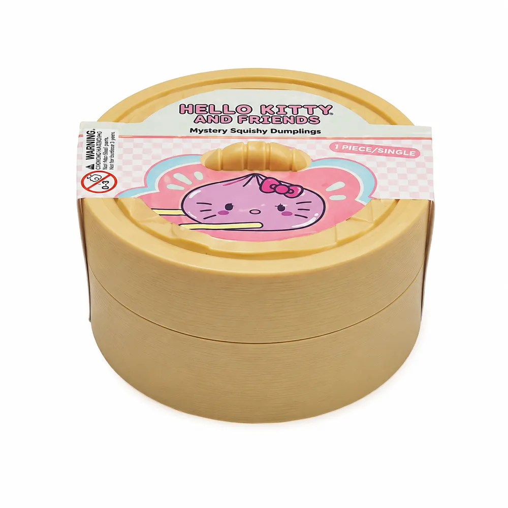 Hello Kitty And Friends Mystery Squishy Dumpling Glow In The Dark Fidget Toy
