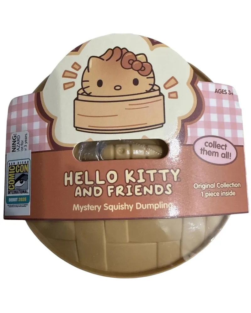 Hello Kitty and Friends Mystery Squishy Dumpling Original Collection SDCC 2026 Blind Box