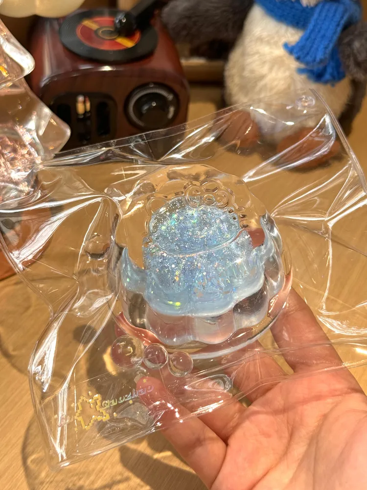 Hello Kitty Pudding Transparent Squishy Stress Relief Decompression Toy — photo 2