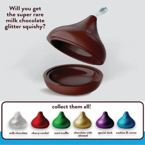 Hershey Kisses Mystery RMS Squishy Fidget Toy — photo 2