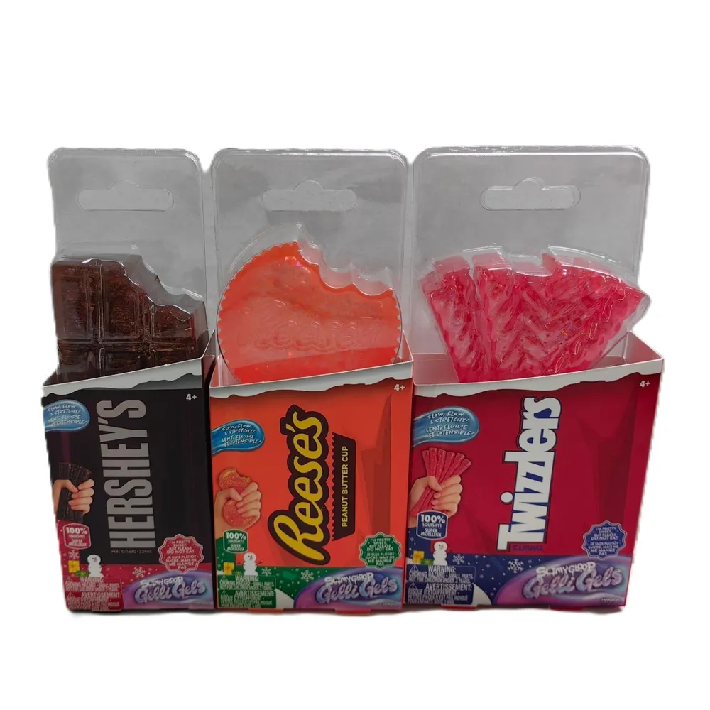 Hershey's Holiday x SlimyGloop Gelli Gels Squishy Stress Fidget Toy Style — photo 4