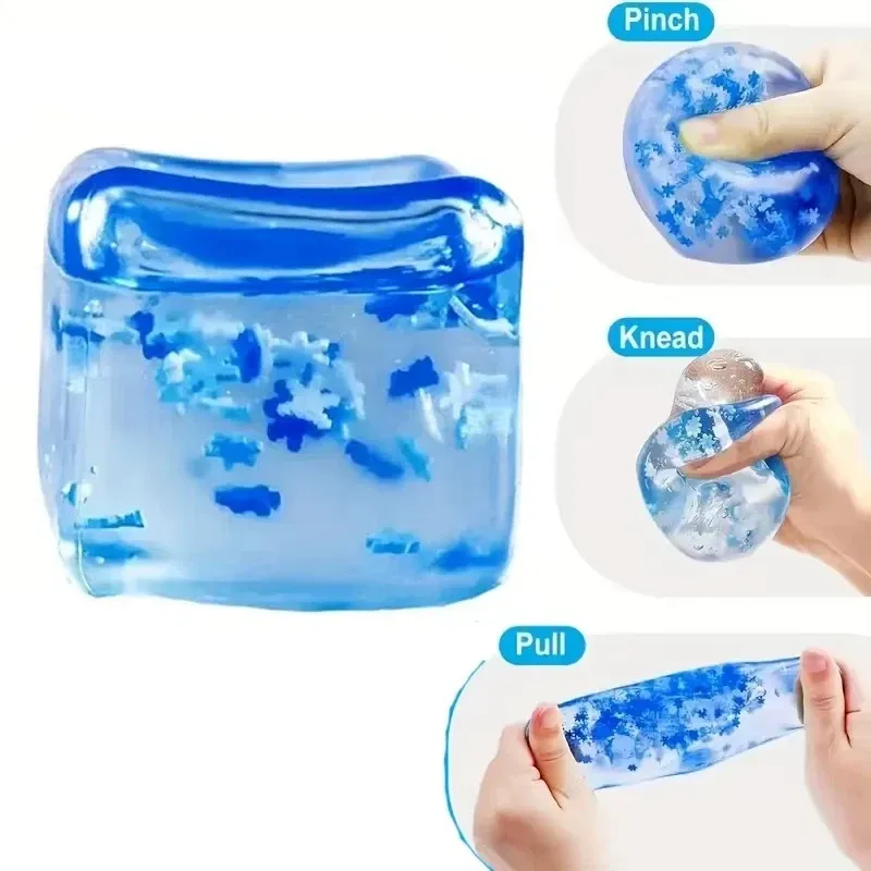 Ice Cube Squishy Stress Ball