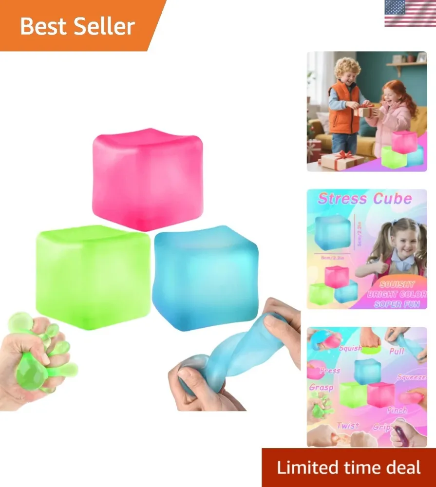 Ice Cube Squishy Stress Ball — photo 2