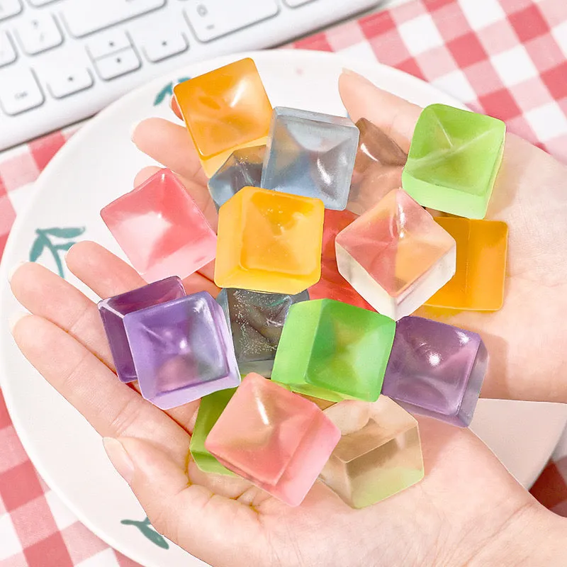 Ice Cube Squishy Stress Relief Decompression Toy