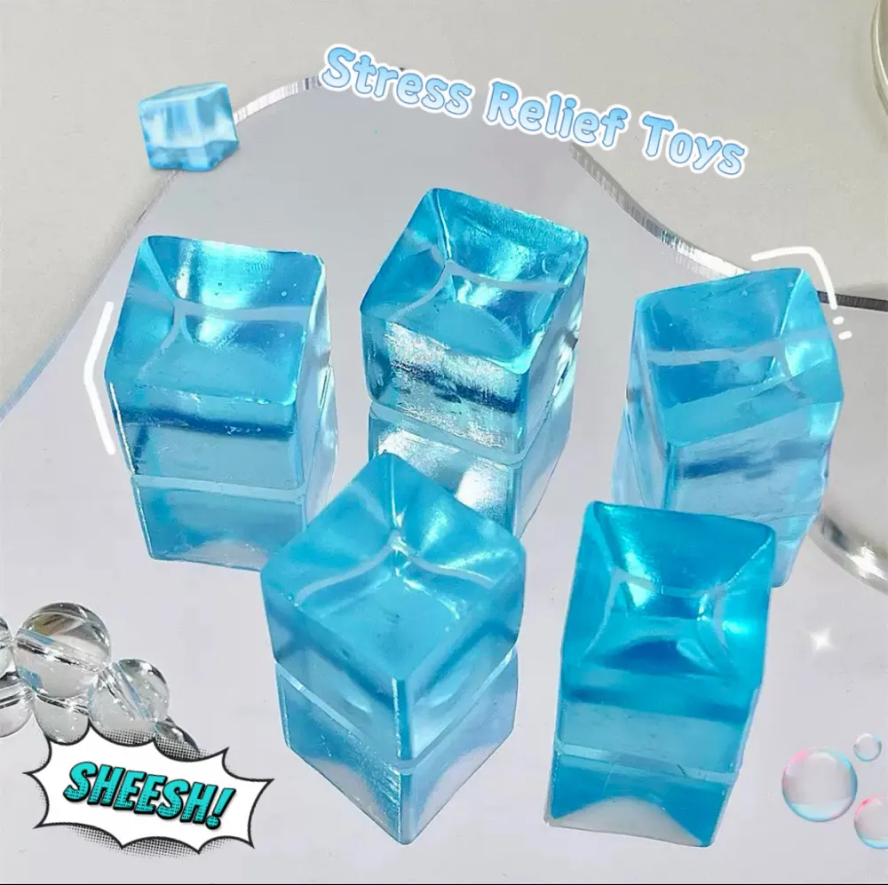 Ice Cube Squishy Stress Relief Decompression Toy — photo 2