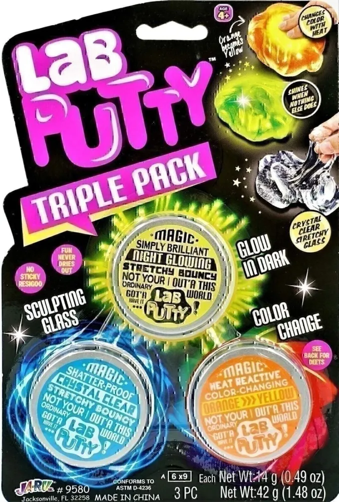 JA-RU Lab Putty Color Changing