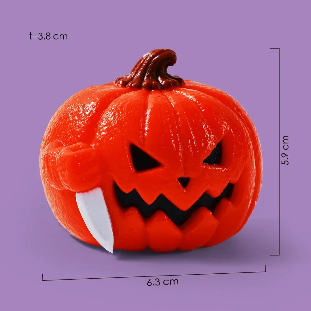 Jack-O'-Lantern Taba Squishy — photo 3