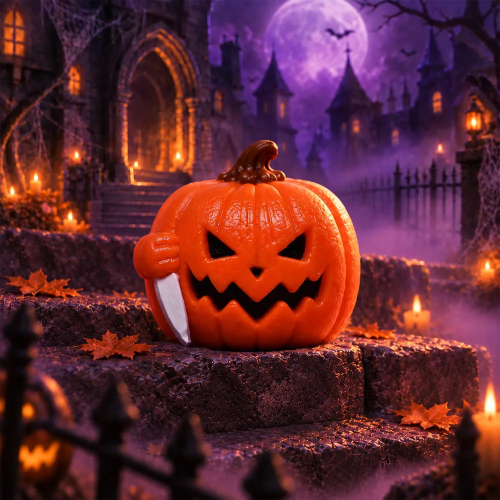 Jack-O'-Lantern Taba Squishy — photo 4