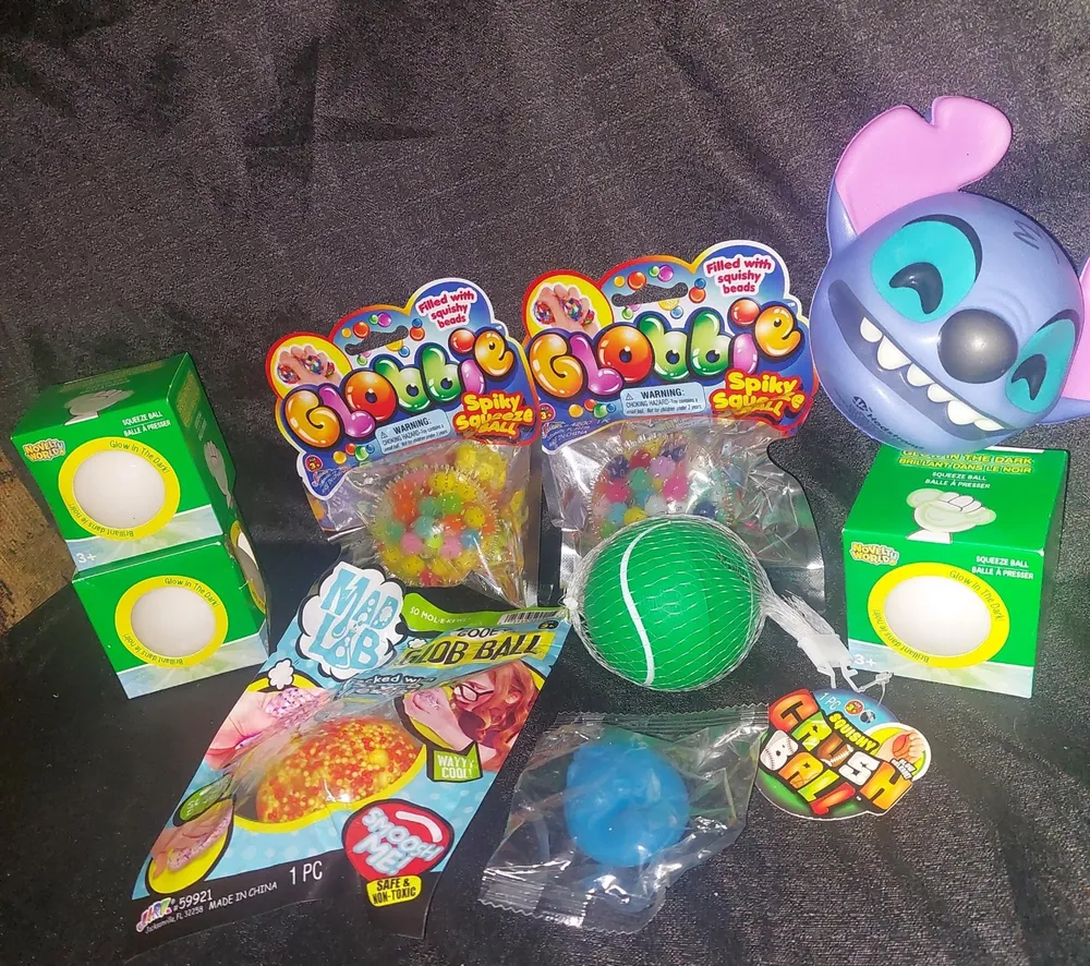 Jaru Squishy Sensory Fidget Ball Bundle