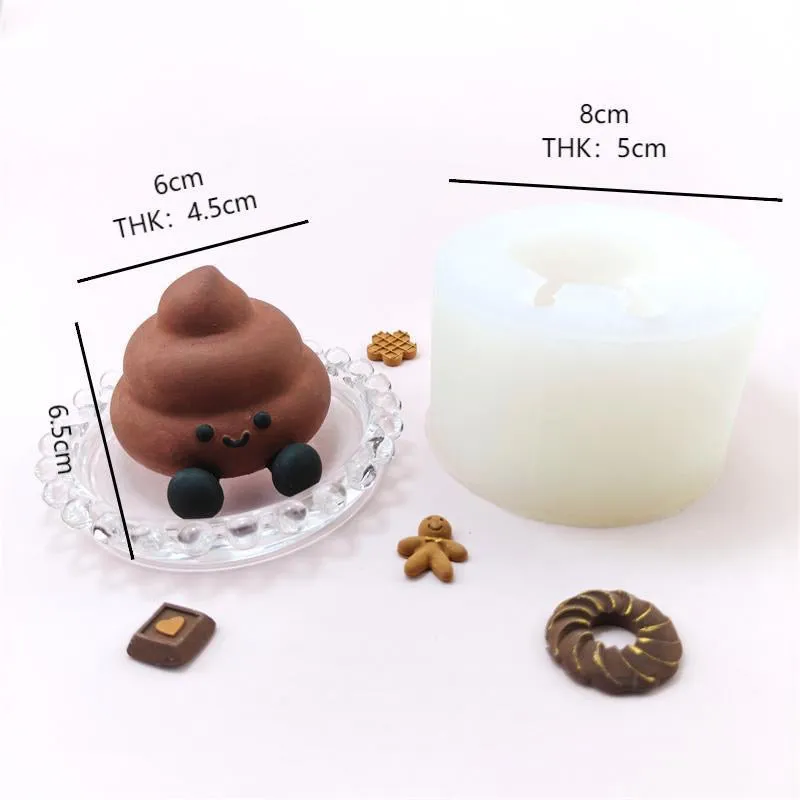 JC Poop Mold Silicone Squishy Mold — photo 4
