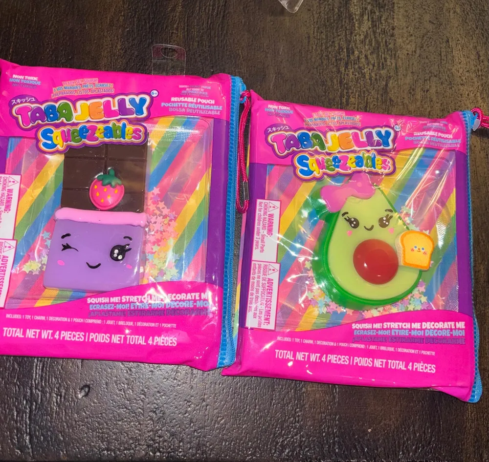 Jelly Squeezables Chocolate Bar & Avocado