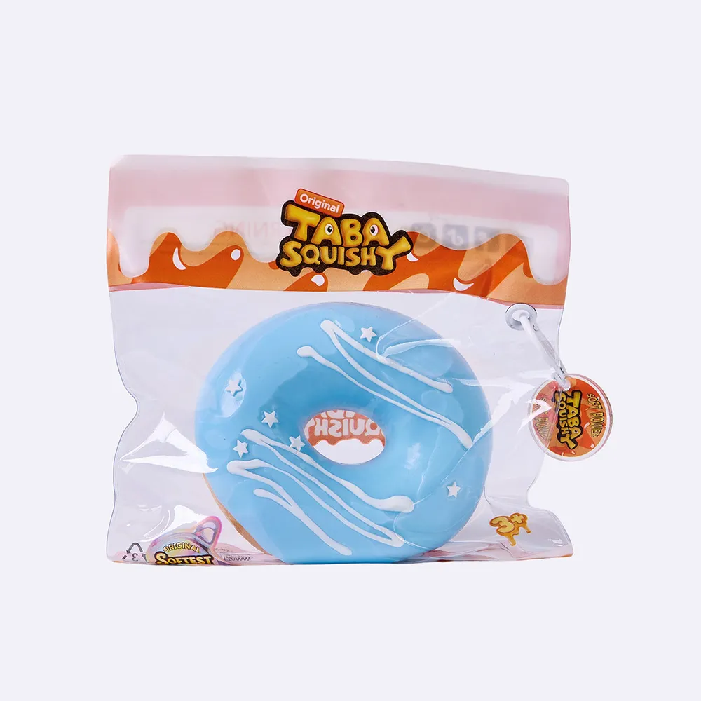 Jumbo Aqua Donut Taba Squishy — photo 3