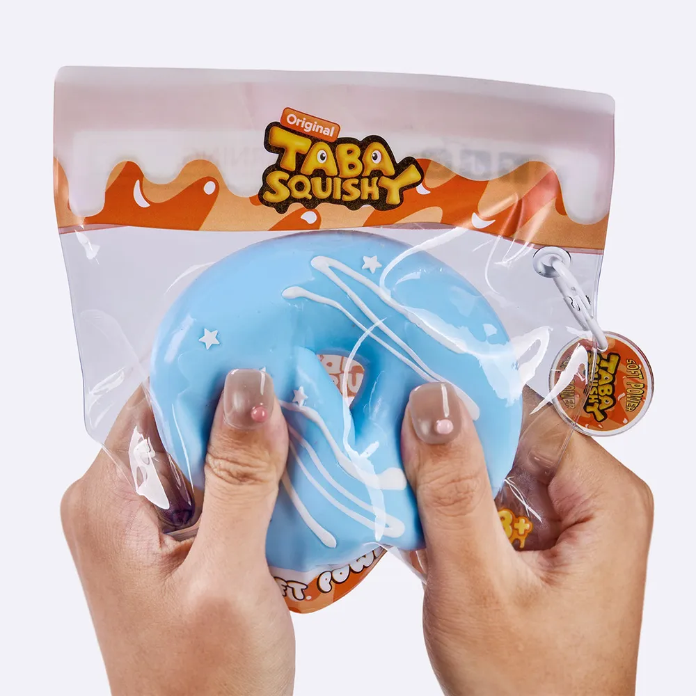 Jumbo Aqua Donut Taba Squishy — photo 4