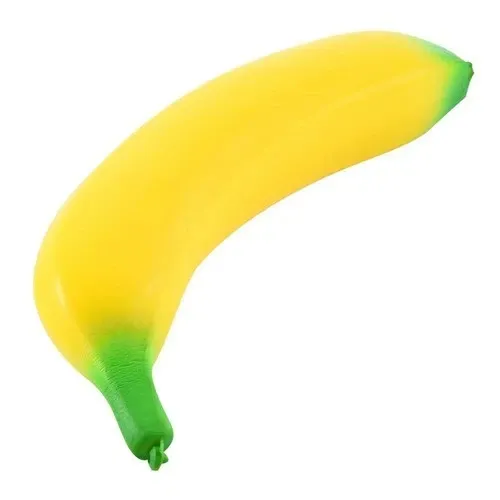 Jumbo Banana Squishy Toy Stress Reliever