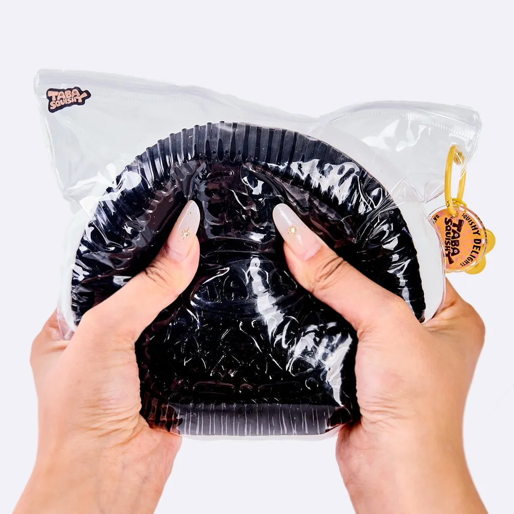 Jumbo Black-white Sandwich Cookie Taba Squishy — photo 5
