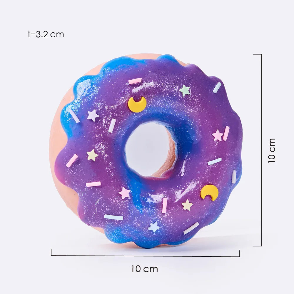 Jumbo Blueberry Lavender Donut Taba Squishy — photo 2