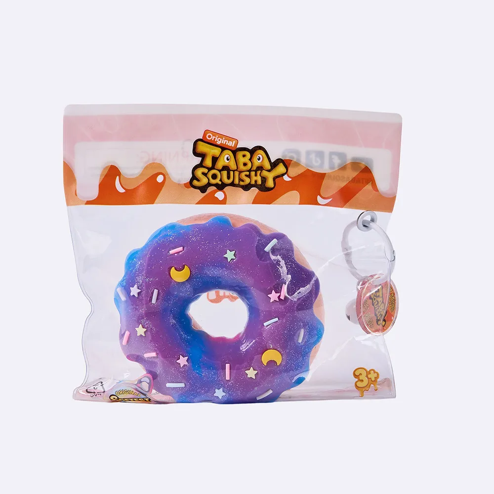 Jumbo Blueberry Lavender Donut Taba Squishy — photo 3