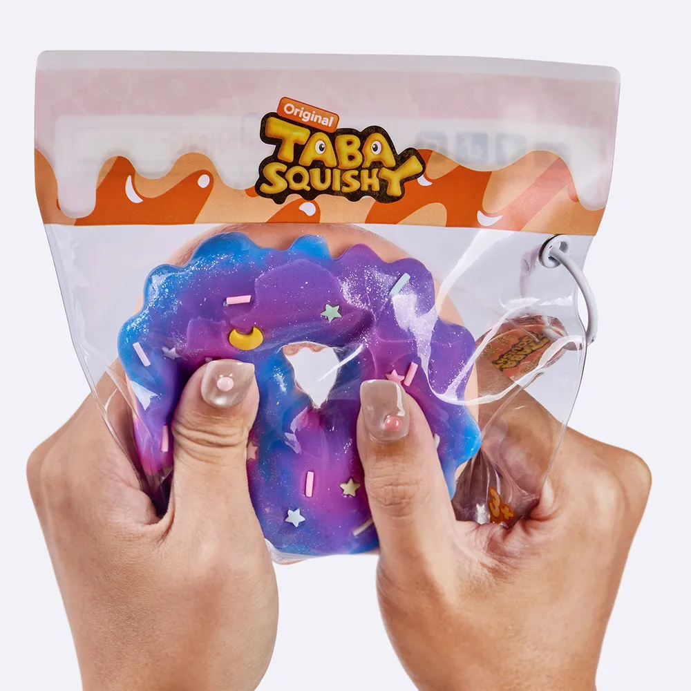 Jumbo Blueberry Lavender Donut Taba Squishy — photo 4