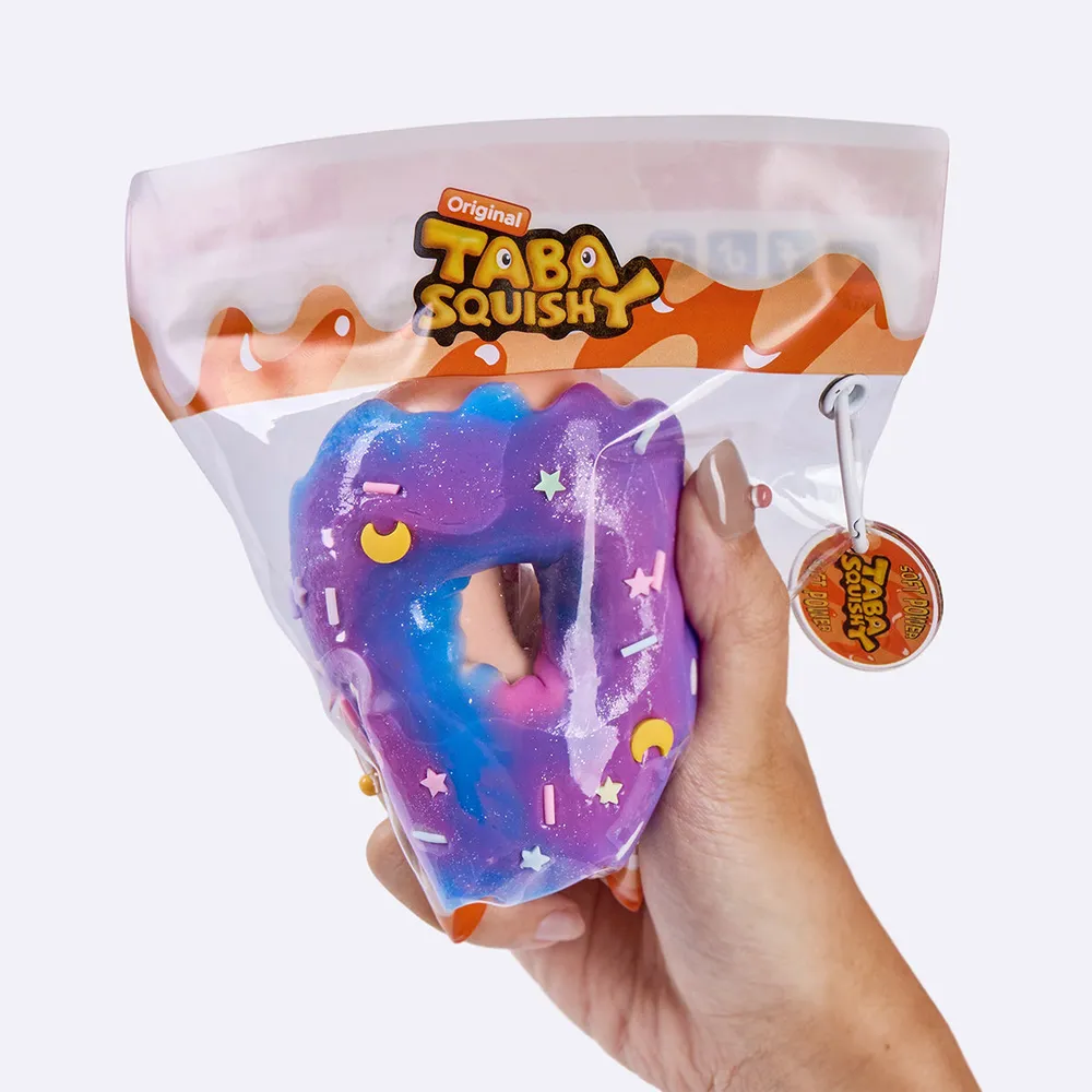 Jumbo Blueberry Lavender Donut Taba Squishy — photo 5