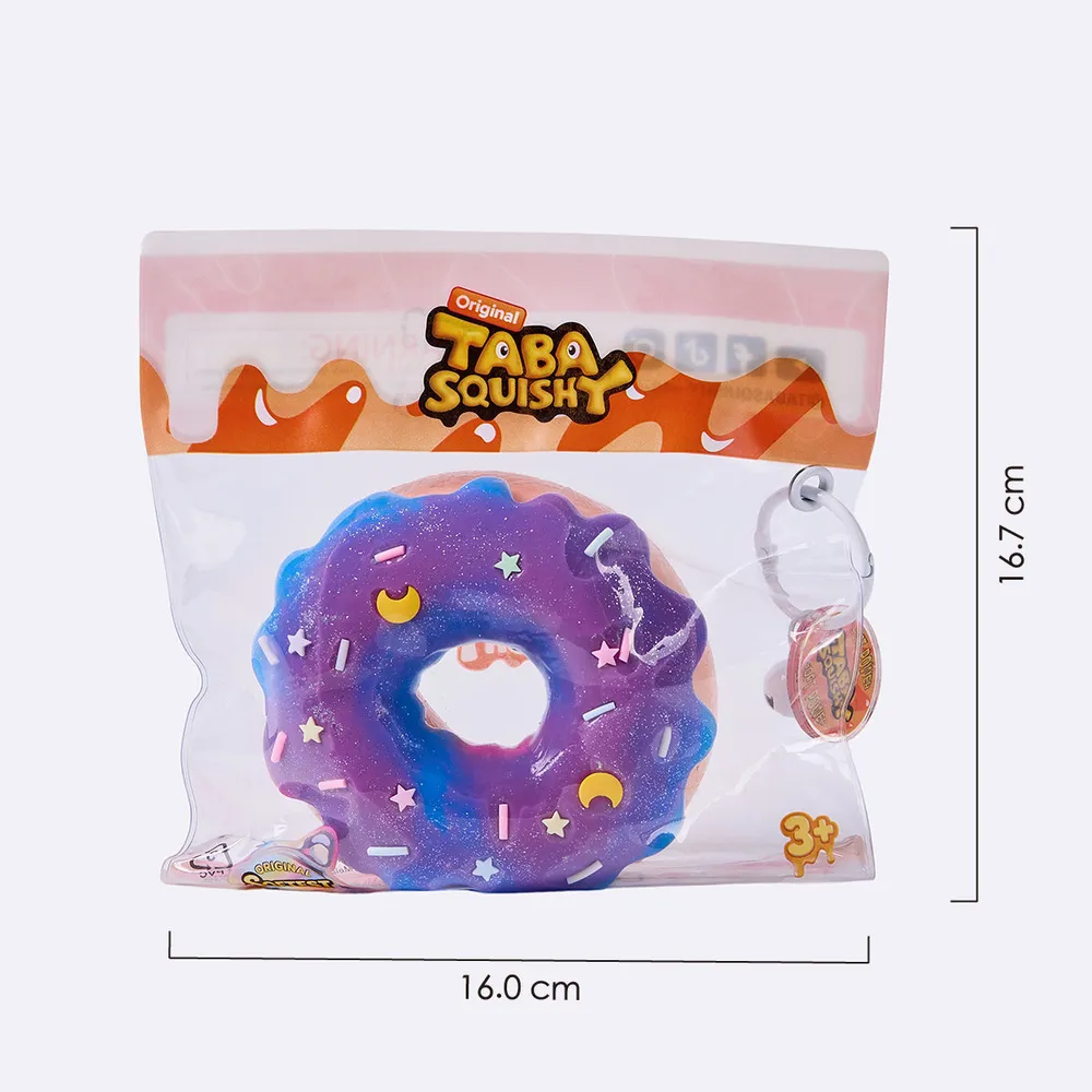 Jumbo Blueberry Lavender Donut Taba Squishy — photo 6