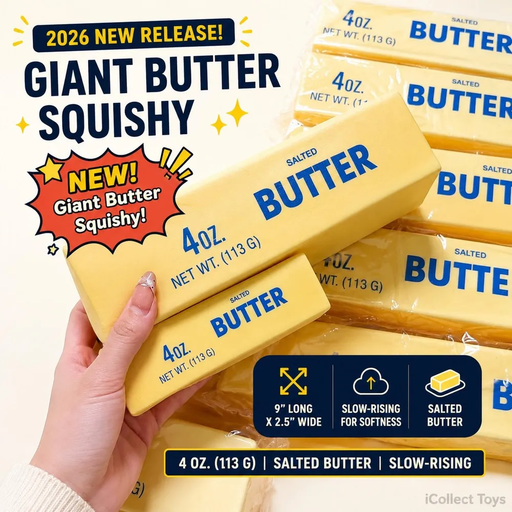 Jumbo Butter Squishy 9"