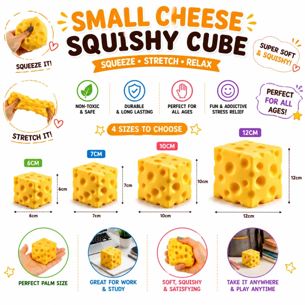 Jumbo Cheese Squishy